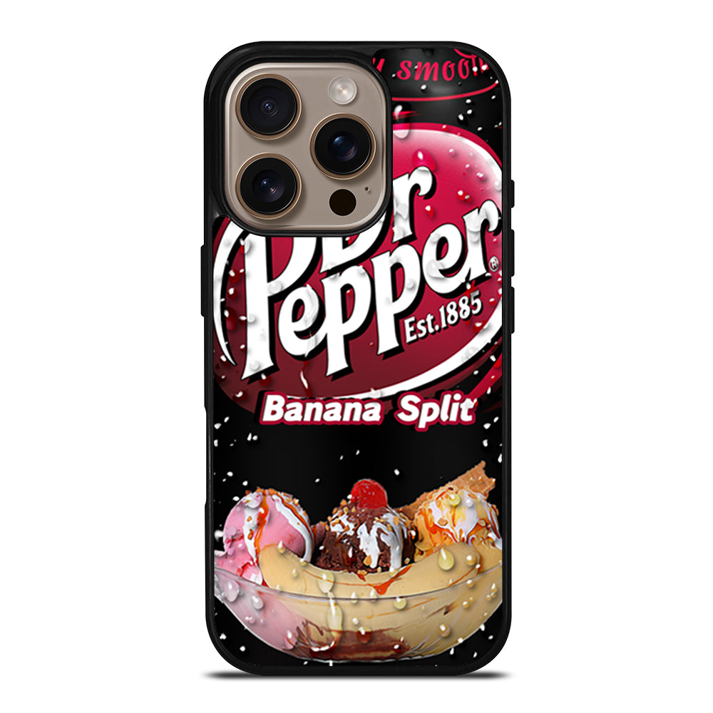 DR PEPPER BANANA SOFT DRINK iPhone 16 Pro Case Cover