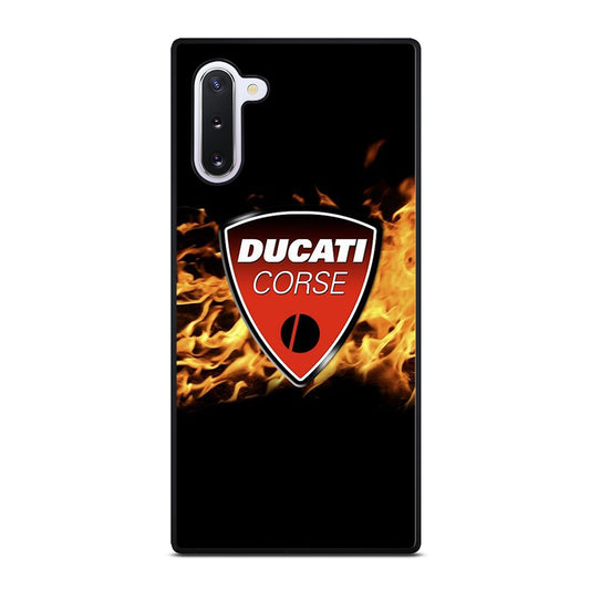 DUCATI FLAME LOGO Samsung Galaxy Note 10 Case Cover