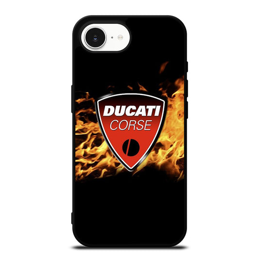 DUCATI FLAME LOGO iPhone 16e Case Cover
