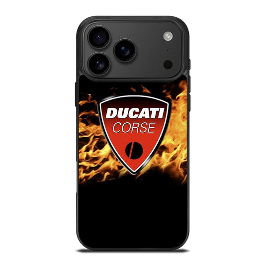 DUCATI FLAME LOGO iPhone 17 Pro Max Case Cover