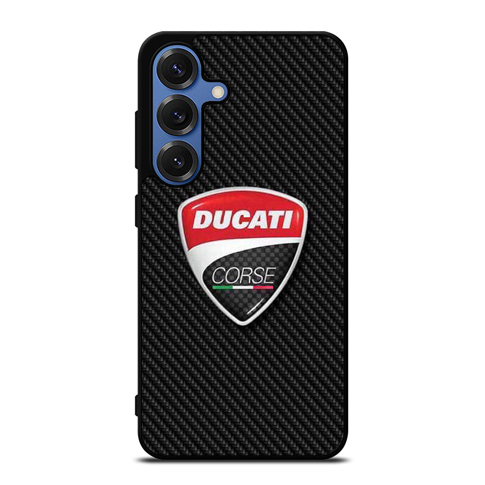 DUCATI LOGO CARBON Samsung Galaxy S25 Case Cover