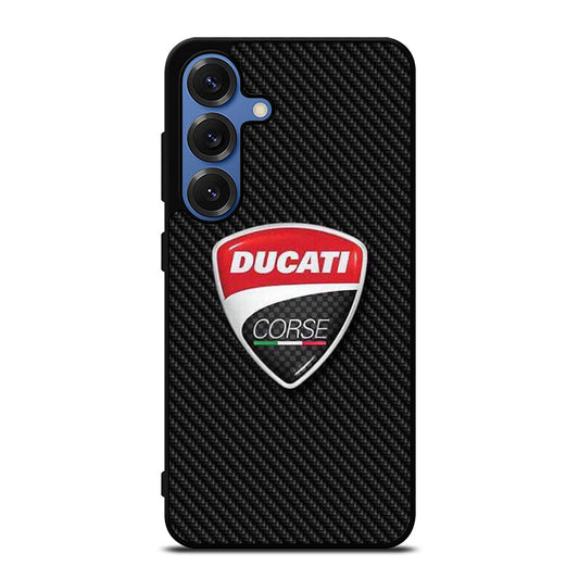 DUCATI LOGO CARBON Samsung Galaxy S25 Case Cover