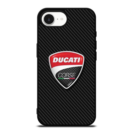 DUCATI LOGO CARBON iPhone 16e Case Cover