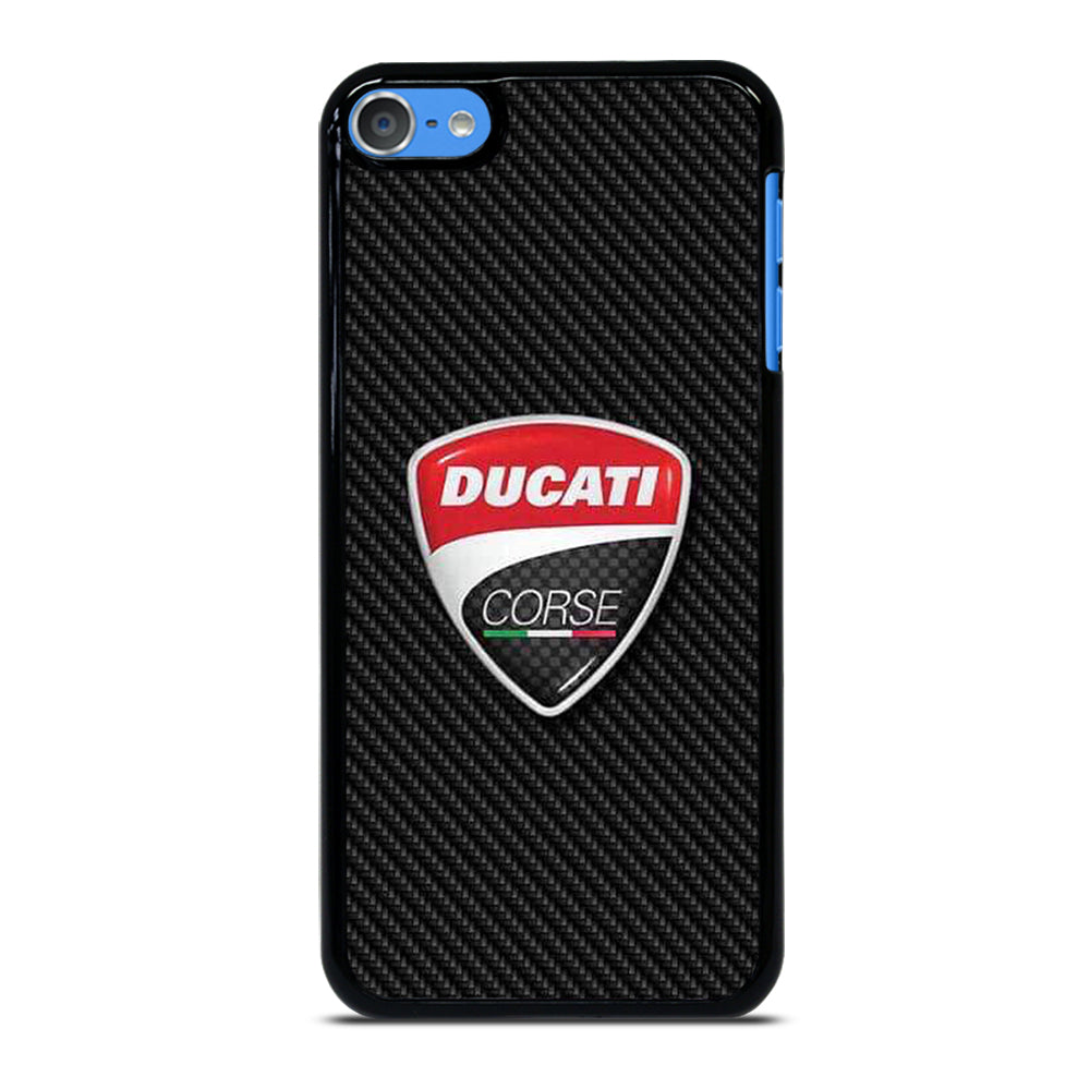 DUCATI LOGO CARBON iPod Touch 7 Case Cover