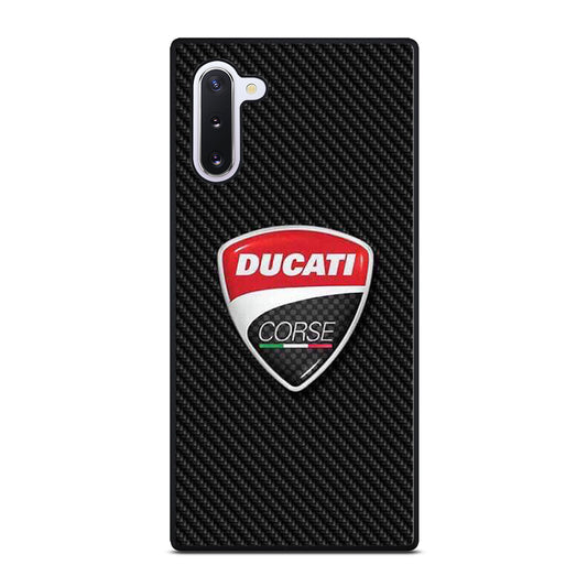 DUCATI LOGO CARBON Samsung Galaxy Note 10 Case Cover