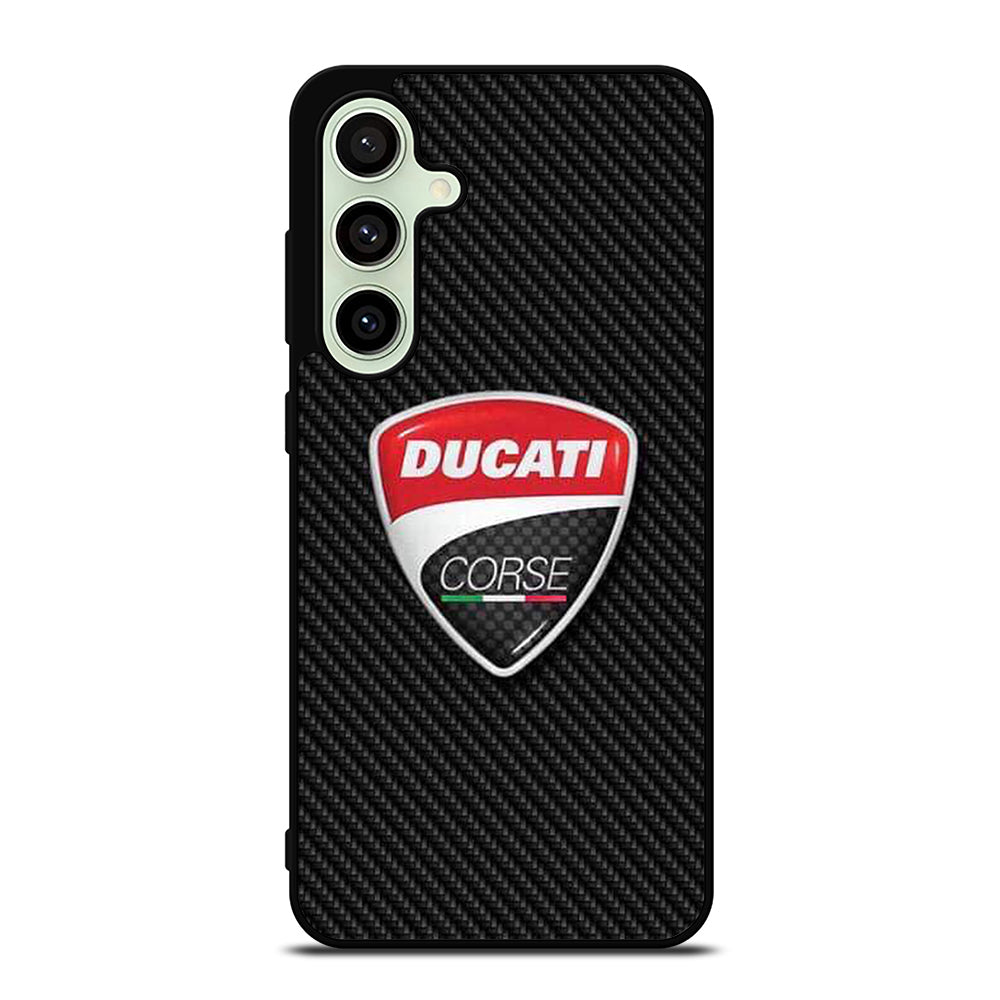 DUCATI LOGO CARBON Samsung Galaxy S24 FE Case Cover