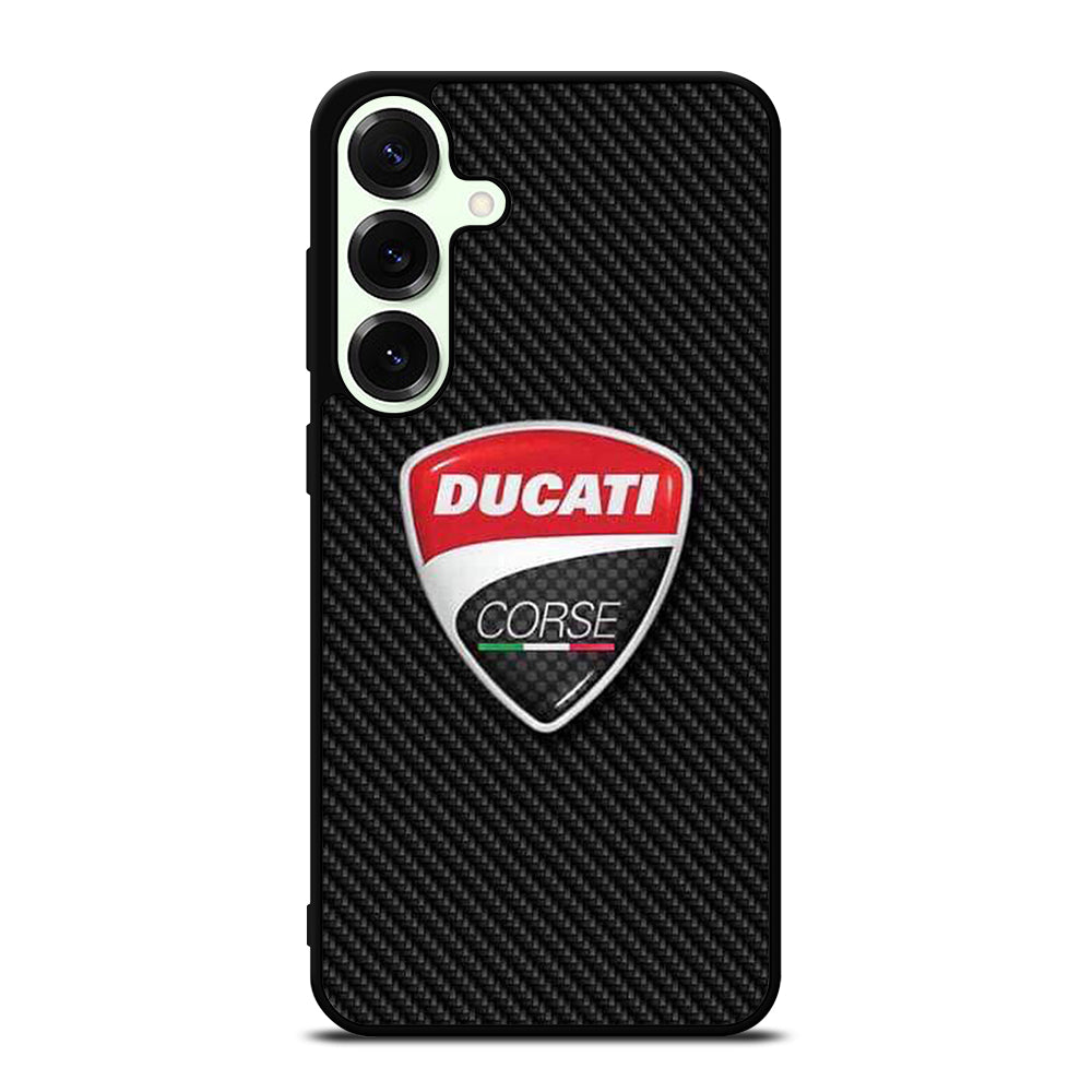 DUCATI LOGO CARBON Samsung Galaxy S25 Plus Case Cover