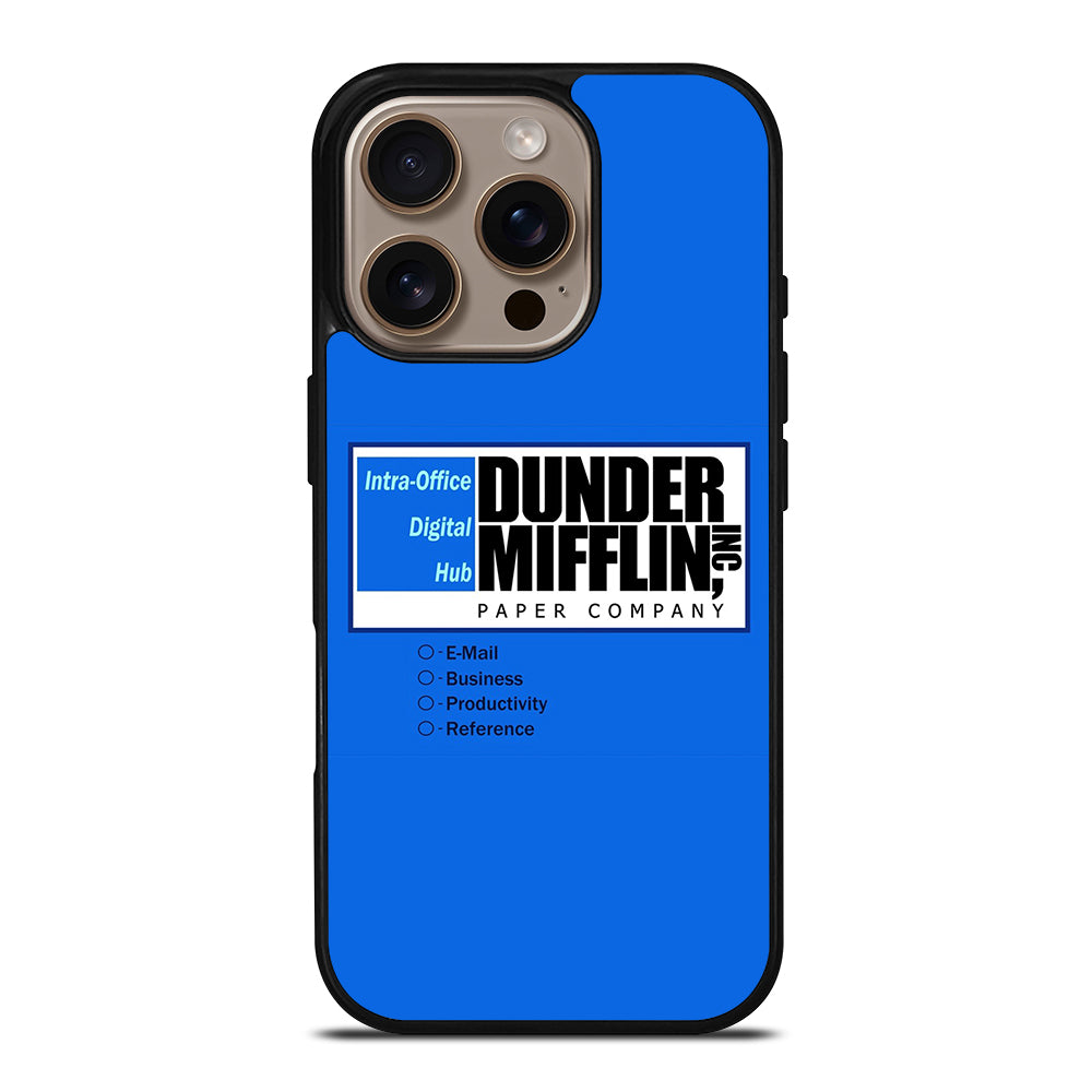 DUNDER MIFFLIN LOGO 3 iPhone 16 Pro Case Cover