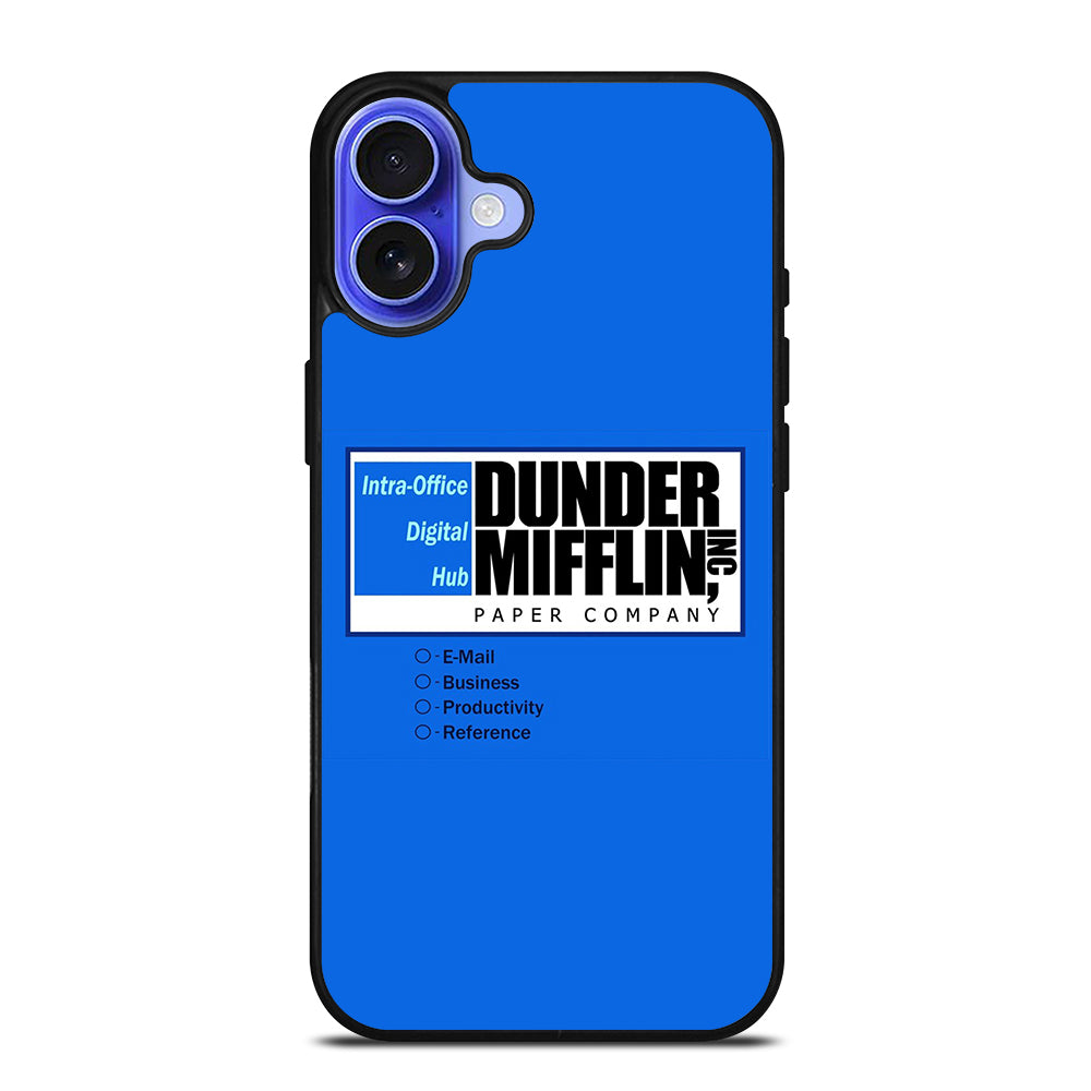 DUNDER MIFFLIN LOGO 3 iPhone 16 Case Cover