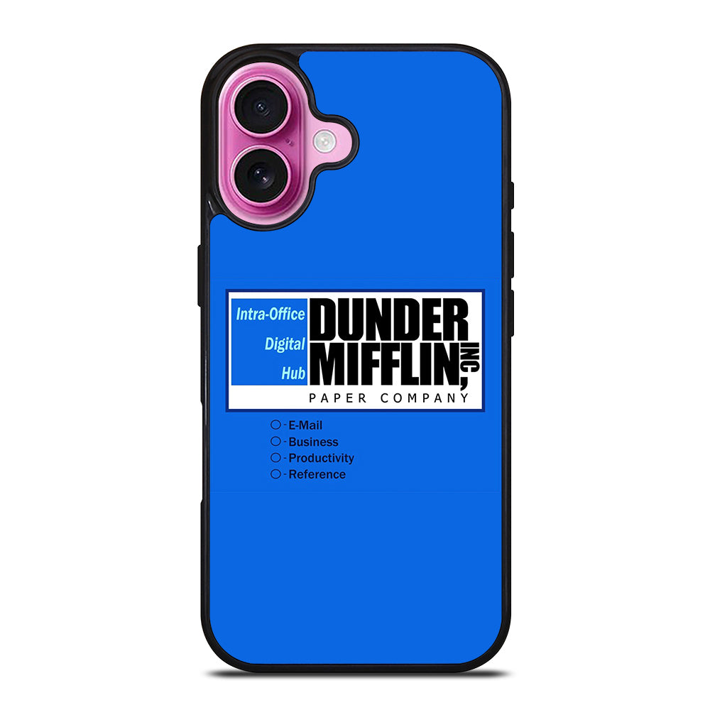 DUNDER MIFFLIN LOGO 3 iPhone 16 Plus Case Cover