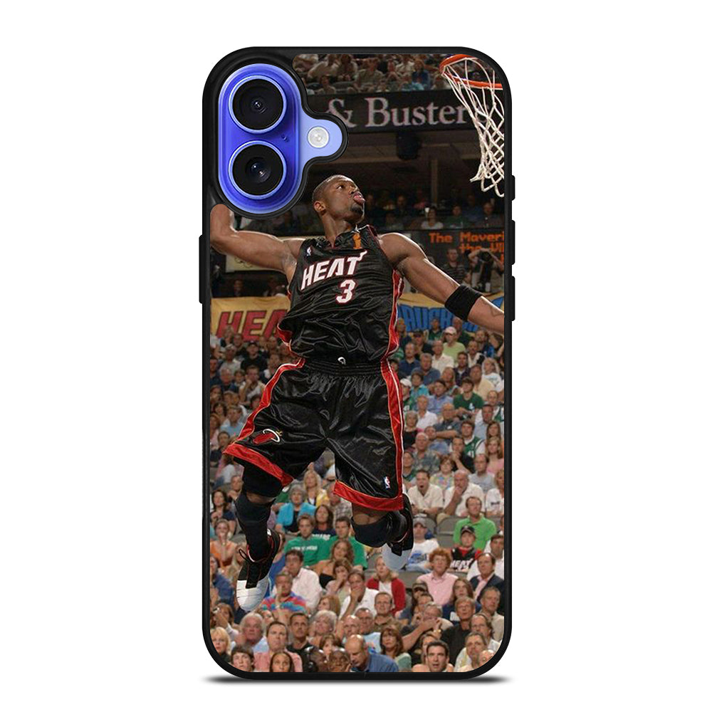 DWYANE WADE NBA DUNK iPhone 16 Case Cover