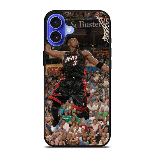 DWYANE WADE NBA DUNK iPhone 16 Case Cover