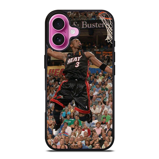 DWYANE WADE NBA DUNK iPhone 16 Plus Case Cover