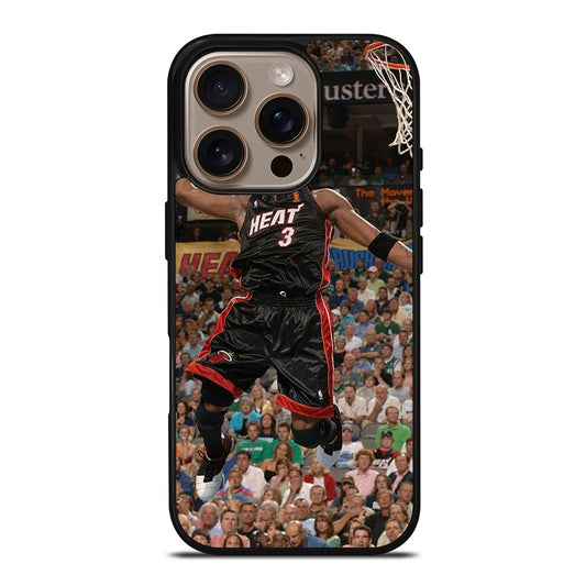 DWYANE WADE NBA DUNK iPhone 16 Pro Case Cover