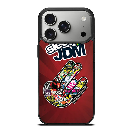 EAT SLEEP JDM LOGO iPhone 17 Pro Case Cover