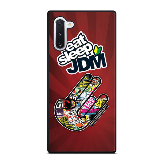 EAT SLEEP JDM LOGO Samsung Galaxy Note 10 Case Cover