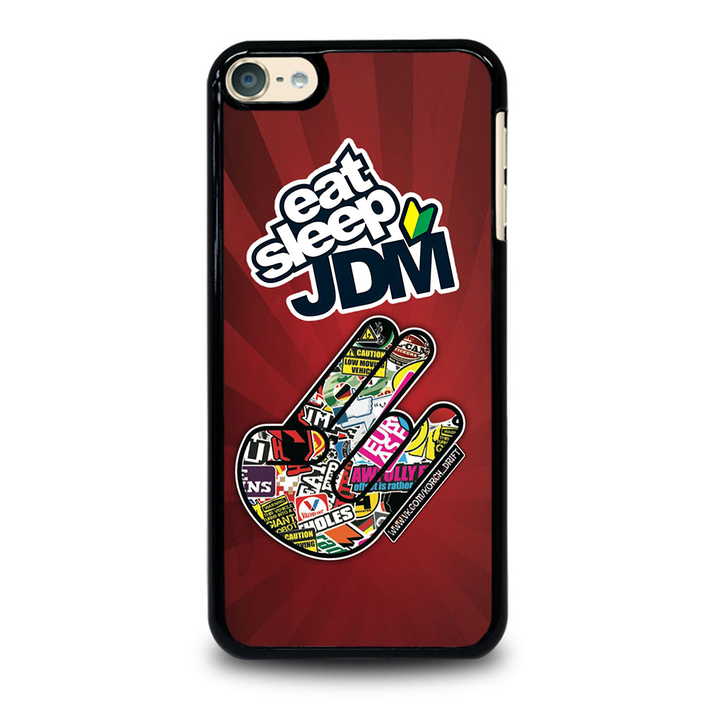 EAT SLEEP JDM LOGO iPod Touch 6 Case Cover