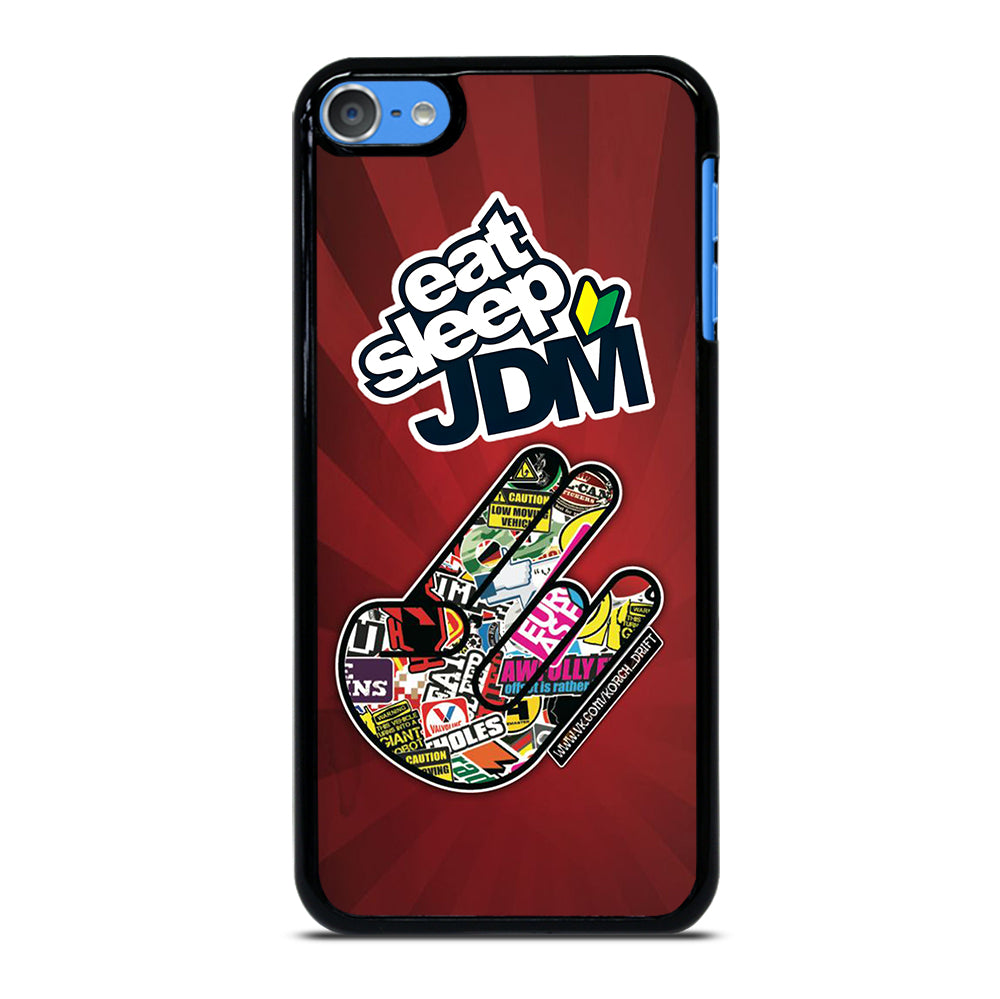 EAT SLEEP JDM LOGO iPod Touch 7 Case Cover