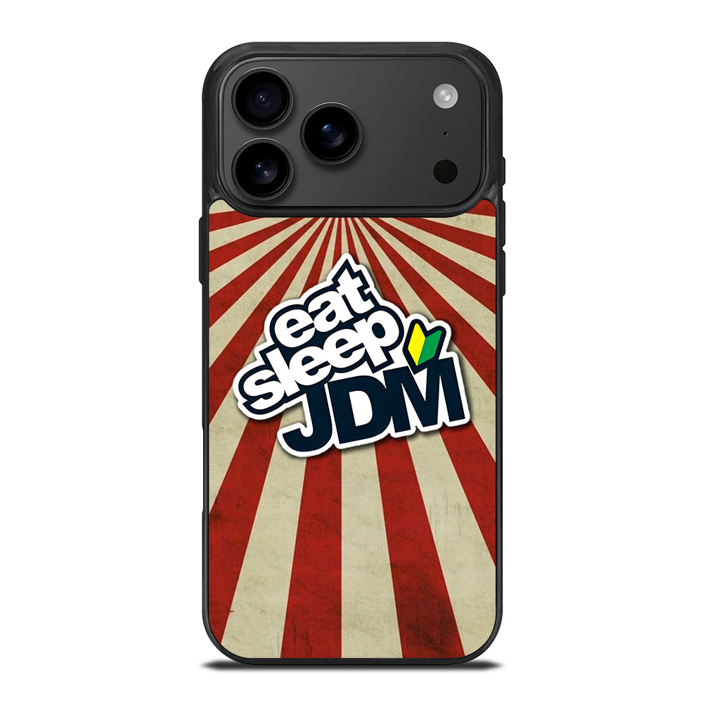 EAT SLEEP JDM SYMBOL iPhone 17 Pro Max Case Cover