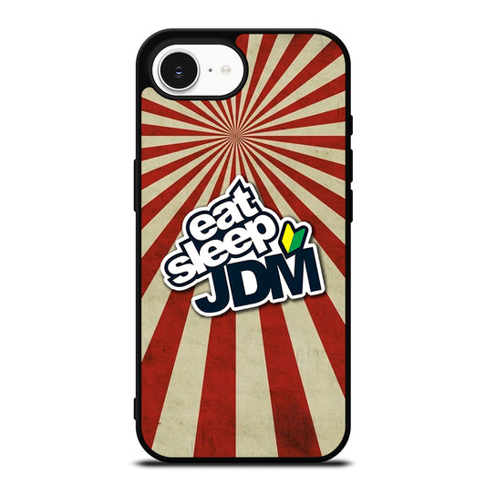 EAT SLEEP JDM SYMBOL iPhone 16e Case Cover