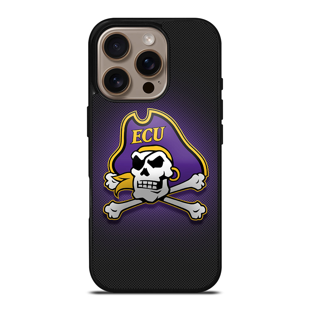 ECU EAST CAROLINA PIRATES 3 iPhone 16 Pro Case Cover