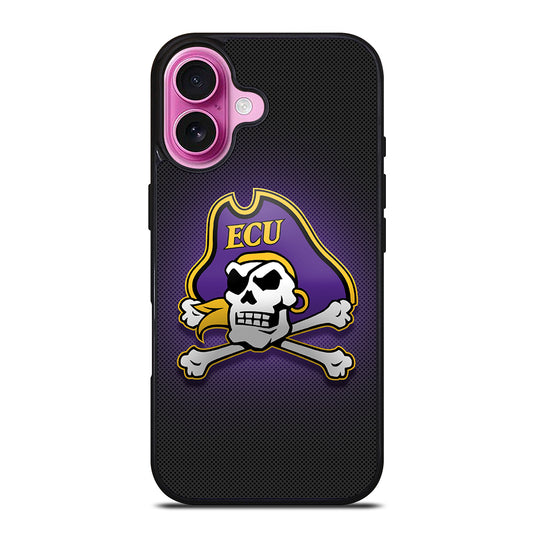 ECU EAST CAROLINA PIRATES 3 iPhone 16 Plus Case Cover