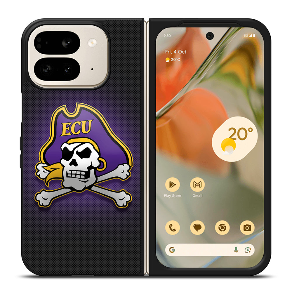 ECU EAST CAROLINA PIRATES 3 Google Pixel 9 Pro Fold Case Cover
