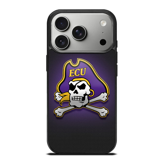ECU EAST CAROLINA PIRATES 3 iPhone 17 Pro Case Cover