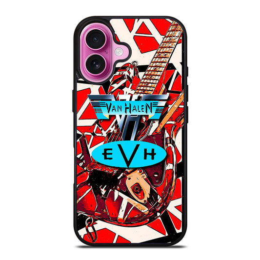 EDDIE VAN HALEN GUITAR LOGO 2 iPhone 16 Plus Case Cover