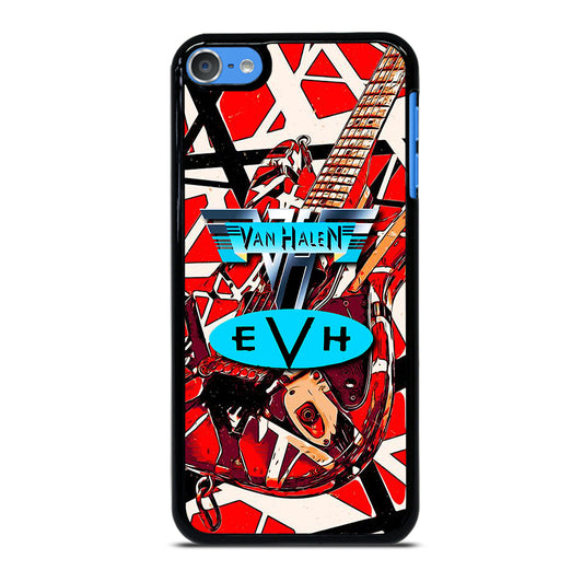 EDDIE VAN HALEN GUITAR LOGO 2 iPod Touch 7 Case Cover