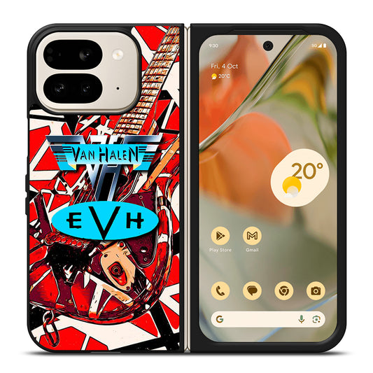 EDDIE VAN HALEN GUITAR LOGO 2 Google Pixel 9 Pro Fold Case Cover
