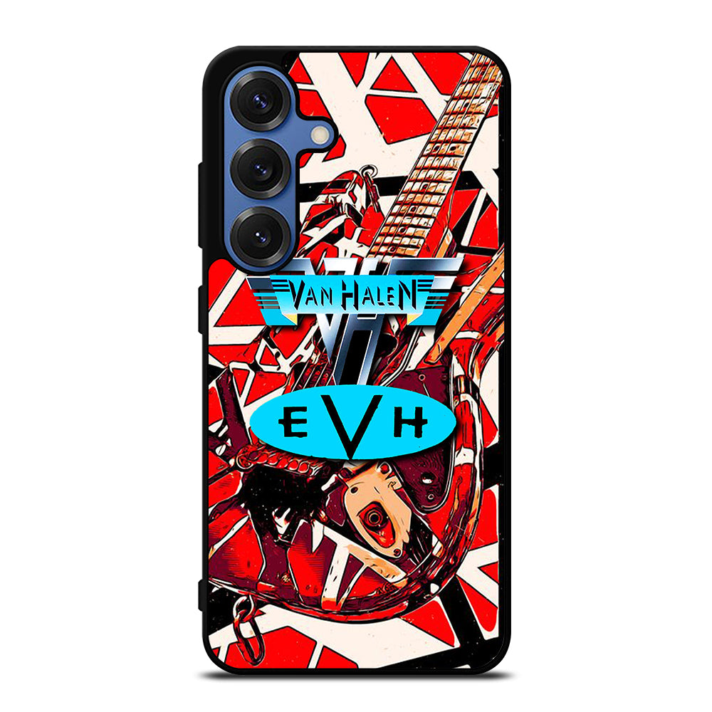 EDDIE VAN HALEN GUITAR LOGO 2 Samsung Galaxy S25 Case Cover