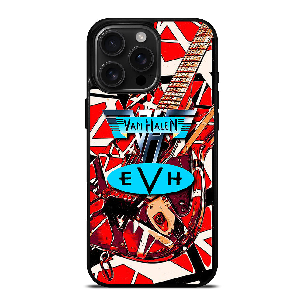 EDDIE VAN HALEN GUITAR LOGO 2 iPhone 16 Pro Max Case Cover