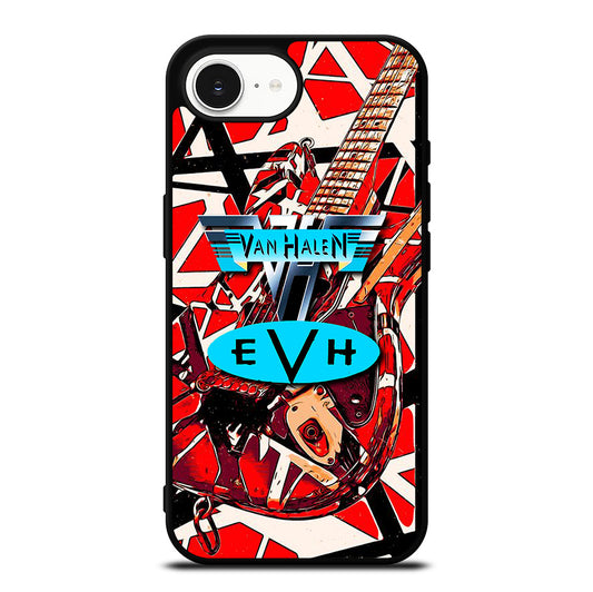 EDDIE VAN HALEN GUITAR LOGO 2 iPhone 16e Case Cover