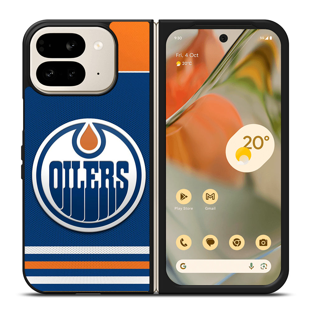 EDMONTON OILERS ICON 1 Google Pixel 9 Pro Fold Case Cover