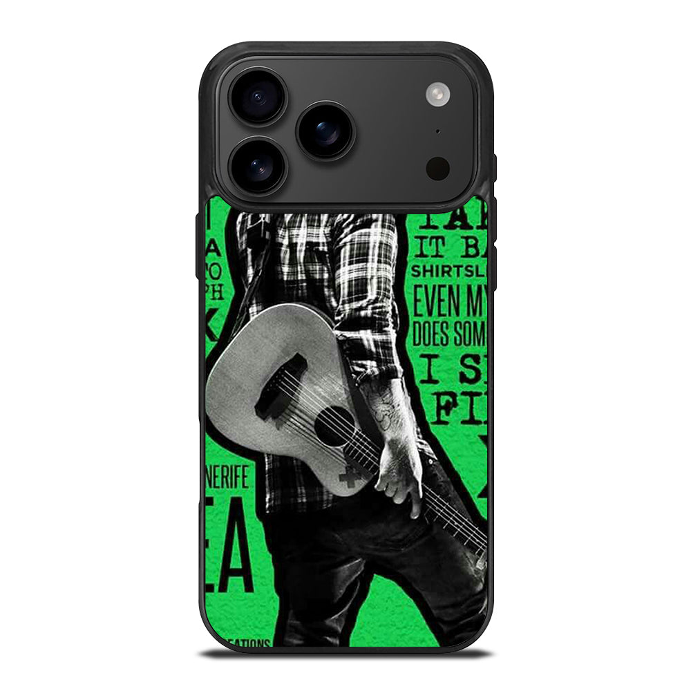 ED SHEERAN iPhone 17 Pro Max Case Cover