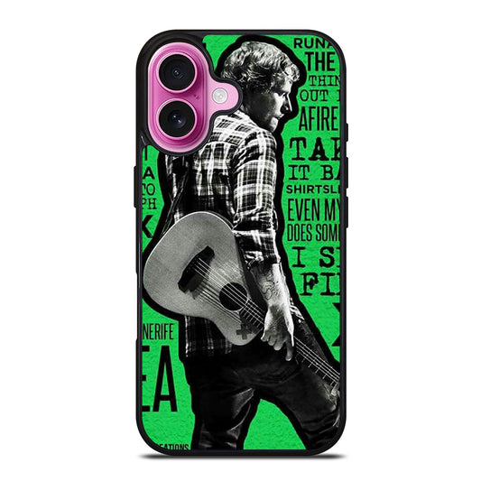 ED SHEERAN iPhone 16 Plus Case Cover