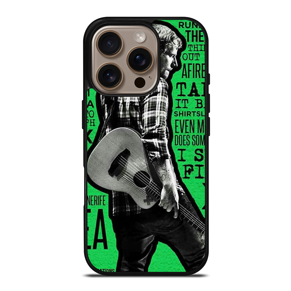 ED SHEERAN iPhone 16 Pro Case Cover