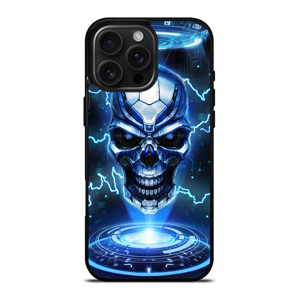 ELECTRIC SKULL BONE 1 iPhone 16 Pro Max Case Cover