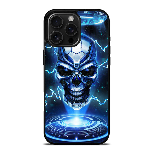 ELECTRIC SKULL BONE 1 iPhone 16 Pro Max Case Cover