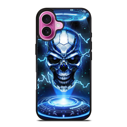 ELECTRIC SKULL BONE 1 iPhone 16 Plus Case Cover