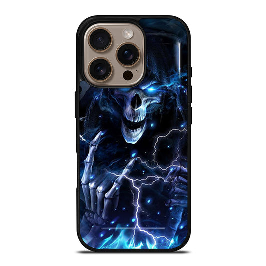 ELECTRIC SKULL BONE 2 iPhone 16 Pro Case Cover