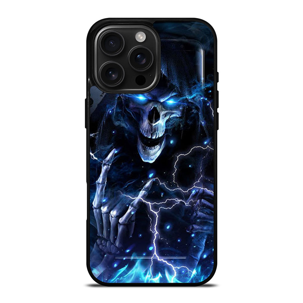 ELECTRIC SKULL BONE 2 iPhone 16 Pro Max Case Cover