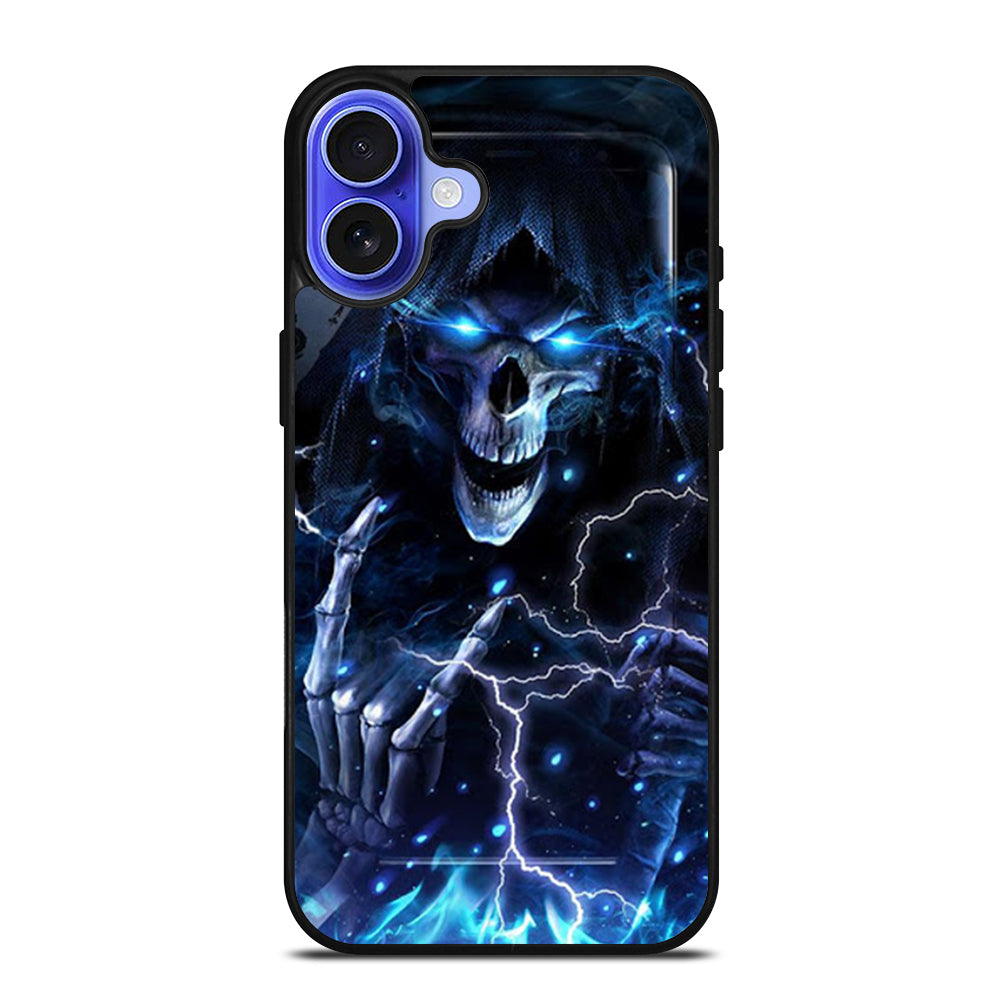 ELECTRIC SKULL BONE 2 iPhone 16 Case Cover