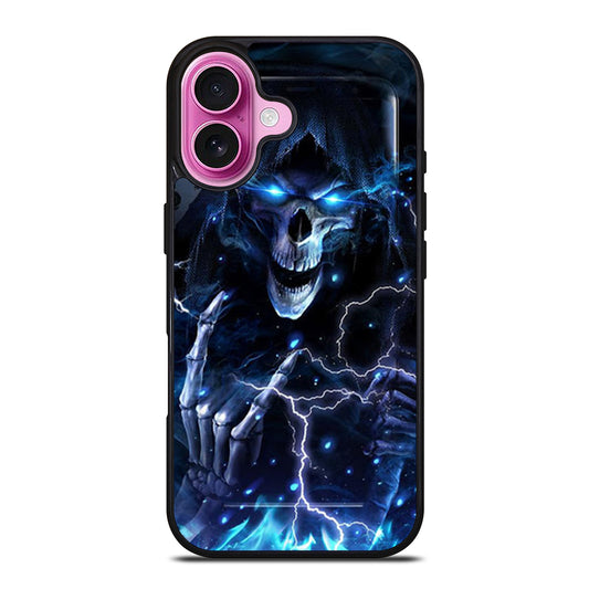 ELECTRIC SKULL BONE 2 iPhone 16 Plus Case Cover