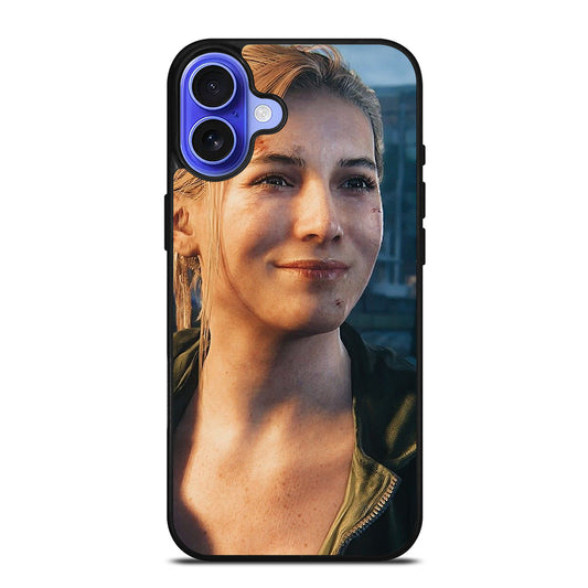 ELENA FISHER UNCHARTED FACE iPhone 16 Case Cover