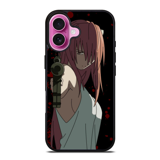 ELFEN LIED LUCY ANIME 3 iPhone 16 Plus Case Cover