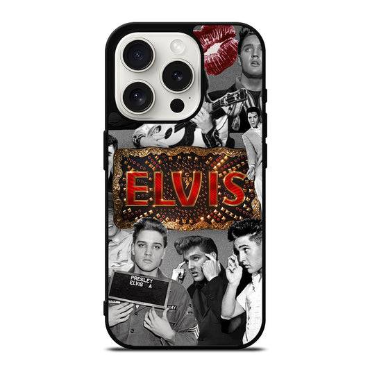 ELVIS PRESLEY COLLAGE 1 iPhone 15 Pro Case Cover