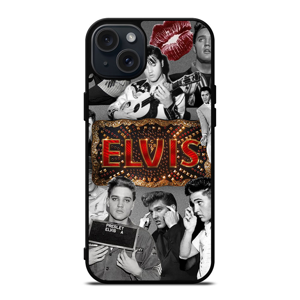 ELVIS PRESLEY COLLAGE 1 iPhone 15 Plus Case Cover