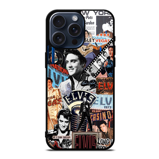 ELVIS PRESLEY COLLAGE 2 iPhone 15 Pro Max Case Cover